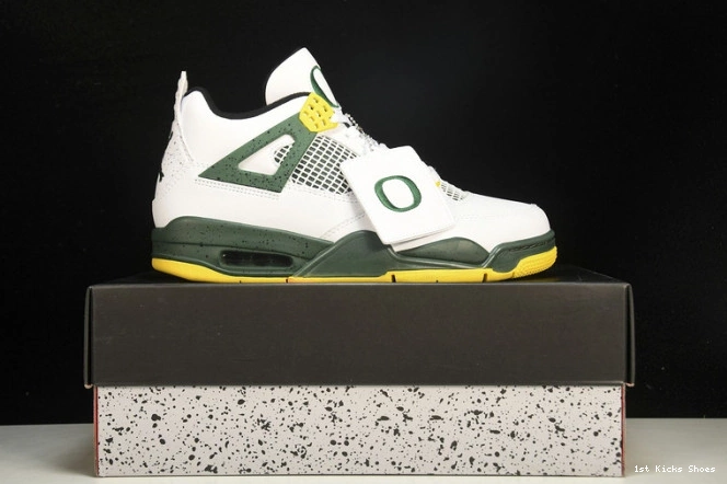 1st Kicks 4 Retro Oregon 257-255275 Ducks Jordan Duckman 0719